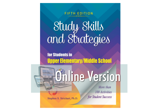Upper Elementary/Middle School Online Study Skills Curriculum Subscription